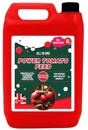 Concentrated Nutrient Packed 5L Tomato Feed For Growing Healthier Tomatoes & Vegetables (1 x 5 Litre)