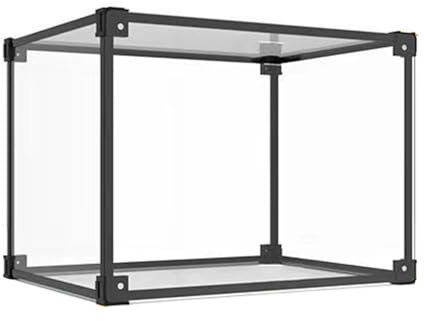 Vitrine Exposition pour Lego 10311 75251 71411 10326 21061 41714 70670 41154,45x30x35cm Acrylique Transparent Grand Boîte d'Affichage de Présentation Anti-Poussière pour Collection Figurine Jouets