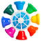 Oktavrotierende Glocke Lernspielzeug Für Kinder Musikinstrumente Für Kinder Kinderhandglocken Spielzeug Mit Acht Tönen Kinderspielzeug Spielzeug Spielzeuge Colorful Metall CIYODO