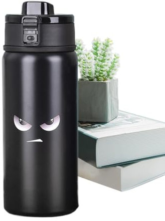 Isolierflasche, 550 ml, isolierte Isolierflasche, Gravur, Vakuumflasche, Tee- und Kaffee-Vakuumflasche, isolierter Getränkebehälter, Schulgetränkeflasche, Wandern, Isolierflasche