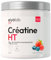 CREATINE HT | Créatine Monohydrate Pure en Poudre | Enrichie en Bêta-Alanine et HMB | Booster de Performances Musculaires | Sans Additifs | Mélange Facile Saveur Fruits Rouges | 300g | Eiyolab