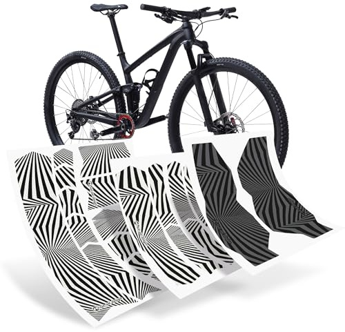Riesel Design - Chain:Tape3000 -MTB Kettenschutz für den gesamten Hinterbau | Fahrrad Kettenschutz - stylische Fahrrad Schutzfolie - selbstklebende Rahmenschutzfolie in vielen Designs