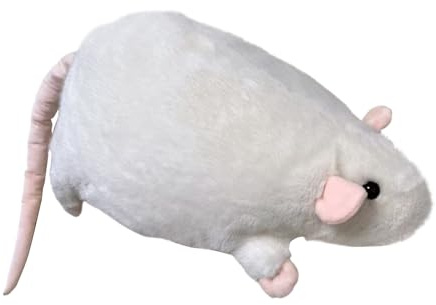 Rate Plush - Flauschige Simulationsmaus, Spielzeug | Dekoratives Sammelkissen, niedlicher pelziger Charakter für Kinder, Geschichtenerzählen, Entspannung, Feier, Aroula Sofa Ev