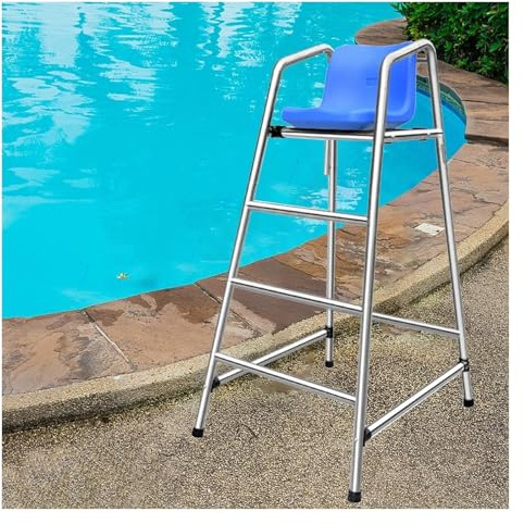 Sedia da Osservazione per Bagnini, Sedie da bagnino for piscina, for veranda anteriore e lago a bordo piscina(H-150CM/59.1INCN/4.9FT)