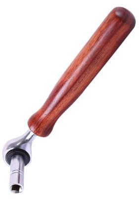 Guzheng Stimmschlüssel Vierkant, 1 Stück, Rund, Legierung, Braun | Polierter Griff, zum Tragen und Verstauen, Zubehör für Saiteninstrumente