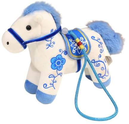 Generisch 2026 Weich für Kinder, kuscheliges Stofftier, perfekt für und Material und Komfort, idealer Begleiter fantasievolle Abenteuer (Sky Blue, 22cm)