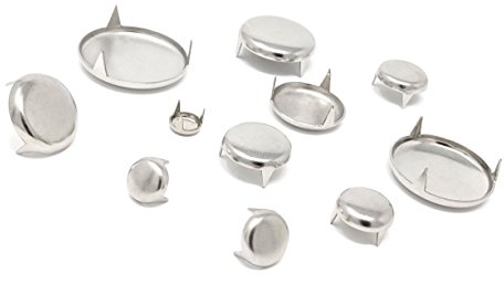 Nagel in Zinken Teppich Metall Bodenschutz Möbelgleiter Stahl vernickelt Made in Germany 10mm 13mm 15mm 18mm 20mm 22mm 24mm 27mm 30mm 35mm 38mm Durchmesser
