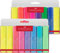 Faber-Castell - Textmarker Textliner 1546, 8er Etui Pastellfarben + 8er Etui Standardfarben Colorful Office Set