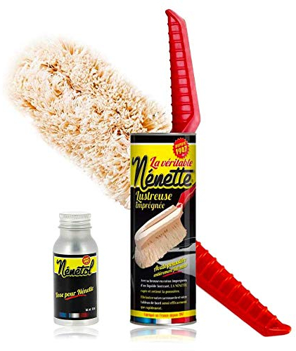 LAV RENOVAUTO KIT 1 NÉNETTE ET 1 Flacon NÉNÉTOL, Coton, Rouge