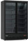 Vitrine Réfrigérée Murale Positive Noire - De 2 à 4 Portes - Combisteel - R290 - Acier1253 mm1000 2508x710x1997mm