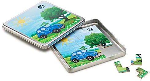 Volkswagen 000087703MR Magnetspiel Kinder Puzzle Spielzeug Metallbox