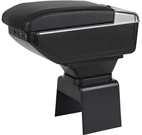 YJYWZH Pour Peugeot 406 Accoudoirs Boîte Double couche Consoles main avec porte gobelets