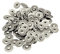 WedDecor 7mm Jean Rivet - Argent, Pack of 100