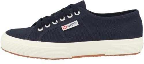 Superga 2750 Cotu - Tenis clásicos de lona para hombres y mujeres, icónicos tenis italianos para hombre y mujer empeine transpirable, suela de goma antideslizante, 6.5 Women/5 Men