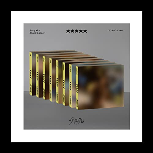 Stray Kids 5-STAR 3rd Album CD+Photobook+Mini poster on pack+Photocard+Tracking Sealed (Digipack Bang Chan)