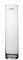 Glas Vase Deko-Vase Klarglas Zylinder gerade, 30-50cm hoch, Wohnzimmer (50x10cm)