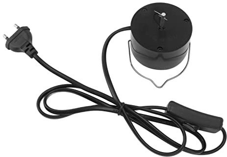Jectse Hängender Display-Motor, Plug-in-Windspielmotor mit Haken, elektrisch betrieben, zum Aufhängen von Dekor-Ornamenten, Windspielen(#1)
