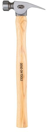 Dead On Tools-19oz Milled Face Framing Hammer,(DOHFH19M17)