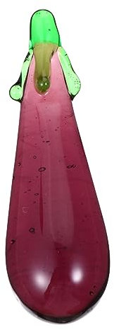 TOPBATHY 1stück Glas Gemüse Ornament Handgefertigte Dekoration Für Schreibtisch Tisch Oder Wohnzimmer Kreatives Ei-Pflanzen Design Für Heim Und Büro