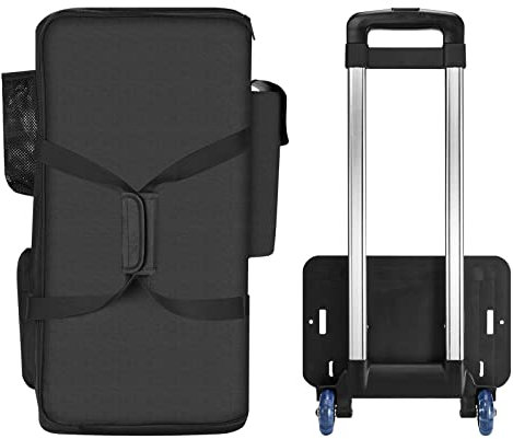 Portable Storage Bag Travel Carry For Case Pouch Wear-resistant Roller Bag For SRS-XP500 Partybox 110 Speakers Portable Speaker Organizer Pouch Trolley Bag With Detachable Handle For SRS-XP500