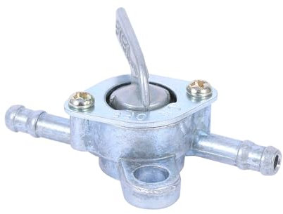 Haosie 6mm Fuel Tap Switch, Aluminum Fuel Shut off Valve, Motorcycle Fuel Tank Tap for 90 110 120 125 140 Pit Dirt Quad Motorcycle Replacement Accessories