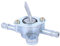 Haosie 6mm Fuel Tap Switch, Aluminum Fuel Shut off Valve, Motorcycle Fuel Tank Tap for 90 110 120 125 140 Pit Dirt Quad Motorcycle Replacement Accessories