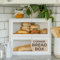 BakedBin Panera esquinera para encimera de cocina, nuevo diseño hermético 2025, extragrande, caja de pan blanca de doble capa, almacenamiento vintage para pan casero, organizador debajo del gabinete