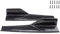 YJTYC Car Seitenschweller für BMW 3 Series E90 M3 E91 E92 E93 F30 F31 F34 F35 F80, Autos Seitenschweller Rocker Splitter Side Winglet Wing Diffusor Karosserie-Kit Außen Zubehör,B-Carbon Fiber