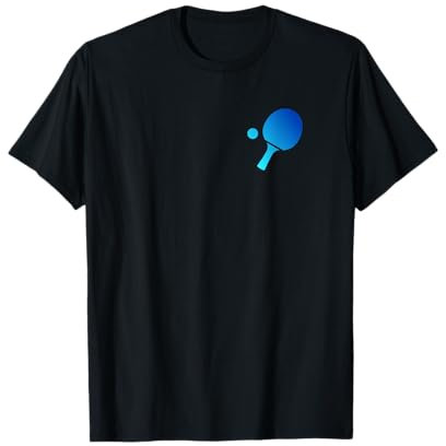 Tischtennisschläger Tischtennisschläger blau Tischtennis T-Shirt