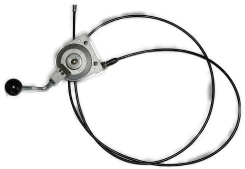 MP PARTS Gashebel inkl. Bowdenzug passend für BAUMAX RVP32/52 Diesel Rüttelplatte Platte