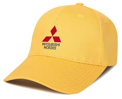 PYANL Casquette de Baseball pour Voiture pour Mitsubishi L200 Club Cab 2019-2023,Casquette Baseball avec Logo Casquette de Baseball Homme Femme Réglable Casquette Accessoire,E