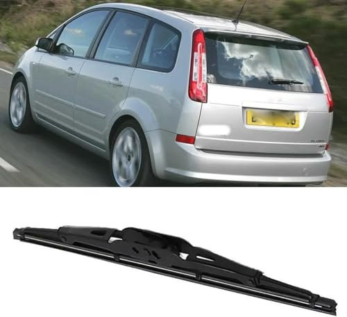 JQHXFDC - Tergicristallo 11 para Ford Focus C-MAX MK1 2003 2004 2005 2006 2007 Juego de escobillas y Brazos del limpiaparabrisas Trasero Cepillo para Parabrisas