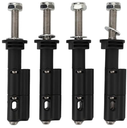Zohisin Traction Board Montageset Pin Set für MaxTrax MKII Recovery Boards Sicherer Halt Einfache Installation Diebstahlschutz