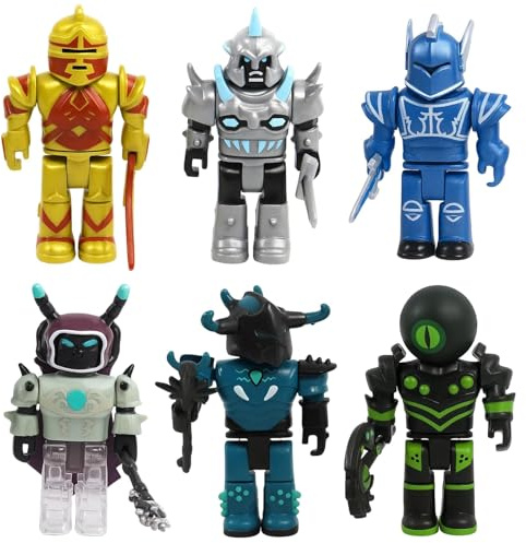 6PCS Toys, Figures with 7 Weapons, Grow a Garden, Action Figures for 4-12 Year Olds, Stop Motion Animation Toys, Creative Storytelling Gifts for Boys and Girls