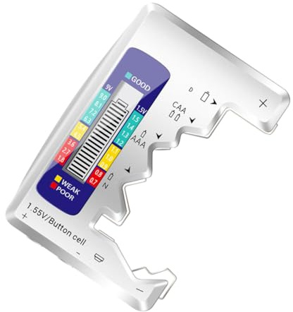 Tragbarer Batterietester 1,55 V mit LCD Anzeige und Zeiger