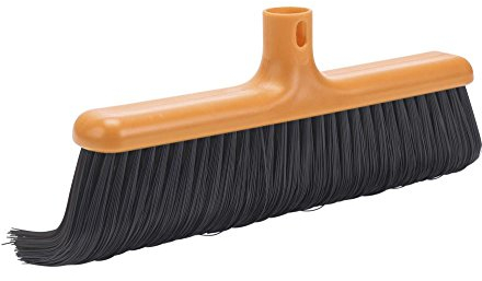 FloraSun Griffe Tête de balai avec poils gebogenen et vives, 35 x 15 x 9 cm, en plastique, Haute Effet Nettoyant, Manche télescopique