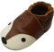 YIHAKIDS Weiche Krabbelschuhe Babyschuhe Lauflernschuhe Lederschuhe Hausschuhe Mehrfarben (Size M,Braun,6-12 Monate, 21/22 EU)