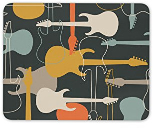 Awesome Guitar Mouse Mat Pad - Music Band Dad Brother Fun Gift Computer #8823