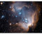 Wee Blue Coo Hubble Space Telescope Infant Stars Nearby Galaxy Art Print Poster Wall Decor Kunstdruck Poster Wand-Dekor-12X16 Zoll
