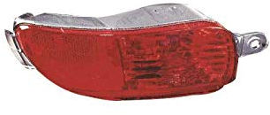 Diederichs Rückleuchte links für Opel Corsa C F08 F68, 2000-2002, P21W, Rot, Halogen, Auto, Rücklicht