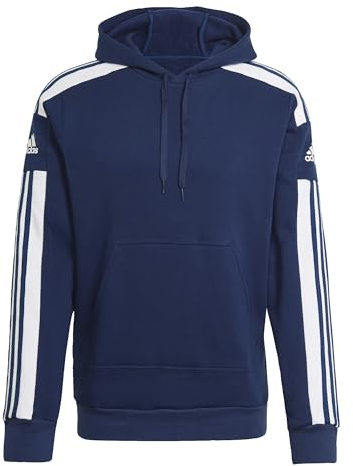 adidas Squadra 21 Hooded Track Top, Felpa Sportiva con Cappuccio Uomo, Team Navy Blue, S