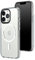 RHINOSHIELD Clear Case Compatible with Magsafe for [iPhone 13 Pro] | Superior magnetic, Advanced Yellowing Resistance, Crystal Clear, Protective and Customizable Clear Phone Case -Black Camera Rim