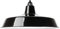 Industrie Lampenschirm Emaille Schwarz (2. Wahl), Fabriklampe Ø46 cm inkl. Fassung aus Bakelit