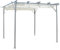 Homgoday Pergola mit Ausziehbarem Dach Pavillon Sonnenschutz Gartenpavillon Überdachung UV-und Wasserbeständig Partyzelt Gartenzelt für Terrasse Garten Cremeweiß 3x3 m Stahl
