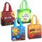 Aviski 4 Stück Halloween Trick or Treat Taschen, Halloween-Tragetaschen mit Griffen, Geschenktüten, multifunktionale Non-Woven Halloween Taschen zum Verpacken von Geschenken, Halloween Party Zubehör