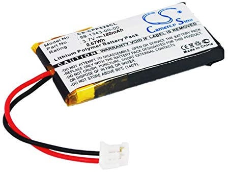 Cameron Sino Akku für Marathon Wireless Headset, TL7600, TL7601, TL7610, TL7611, TL7612, TL7650, TL7651, Wireless dial pad PN: 80-7428-01-00 180mAh