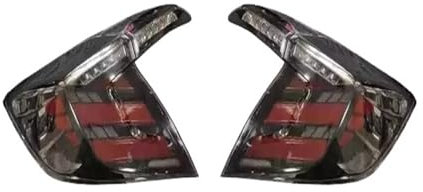 MOIKEN LED-Rückleuchten Typ R Mugen Rücklicht, kompatibel for Honda Civic Limousine 2016–2021