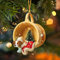 Palline di Natale per albero di Natale, decorazioni per albero di Natale, stile shabby chic