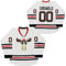 Kekambas Clark #00 Griswold Movie Hockey Trikots X-Mas Christmas Vacation Mens Jersey White Stitched, Weiss/opulenter Garten, L