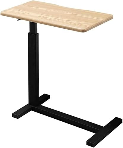 XIAGJAO Luxuriöser Krankenhaus-Betttisch mit verstellbarer Höhe, Laptoptisch, robuster Schreibtisch, vielseitig einsetzbar für Zuhause und Krankenhaus (Farbe: A)